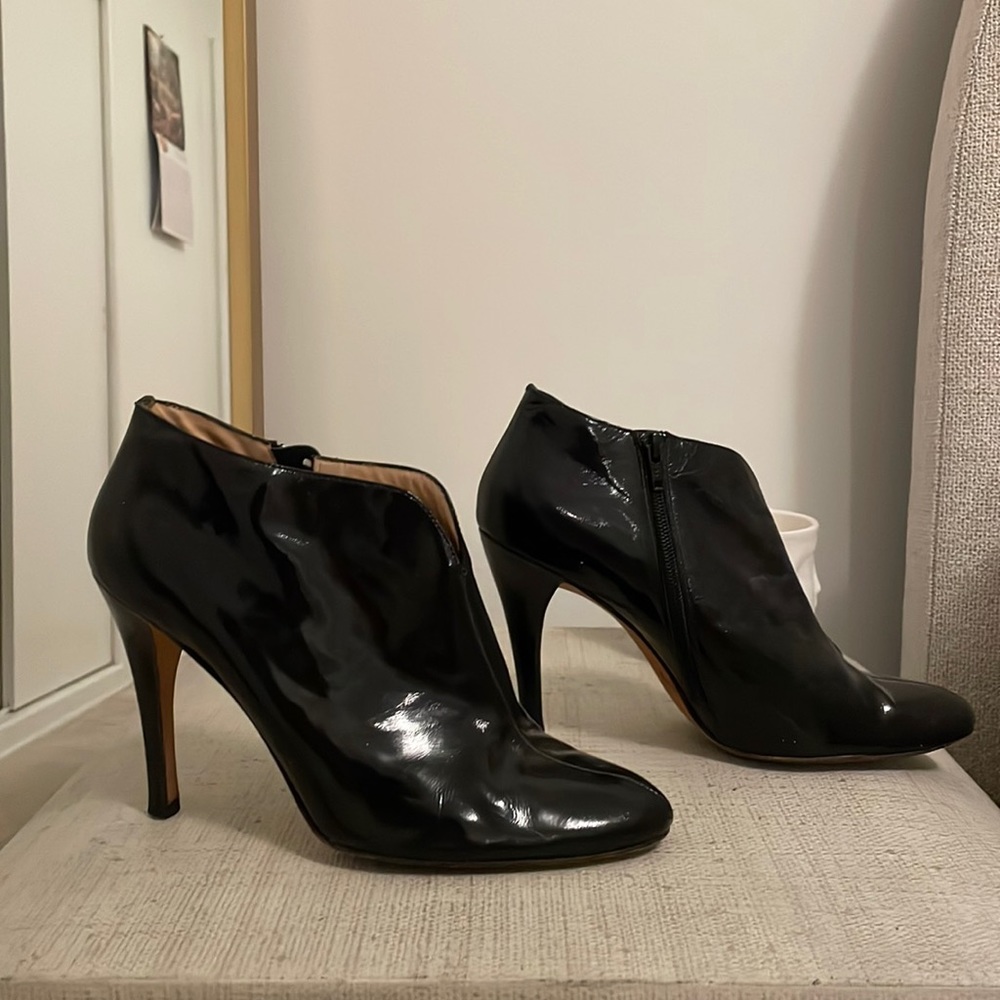 Boutique 9 patent leather booties